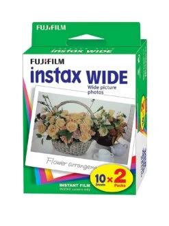 Fujifilm Instax Instax Wide Picture Format Film Pack Of 10 Sheets X2