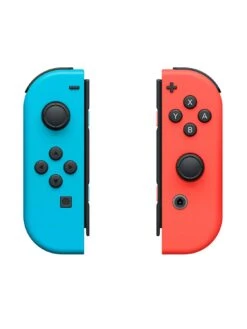 Nintendo Switch Joy-Con Controller Twin Pack, Wireless, Rechargeable - Neon Red / Neon Blue -NARA Computer Shop KW9NQ SQ2 0000000099 N A SLd