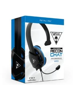 Turtle Beach Recon Chat Headset For PS5, PS4, Xbox One, Switch - Black & Blue -NARA Computer Shop LQULP SQ5 0000000088 NO COLOR SLd3