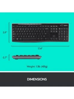 Logitech Wireless Desktop MK270 - UK Layout -NARA Computer Shop LVVU6 SQ6 0000000088 NO COLOR SLd4
