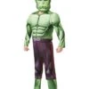 The Avengers Deluxe Muscle Hulk Costume (9-10 Years)