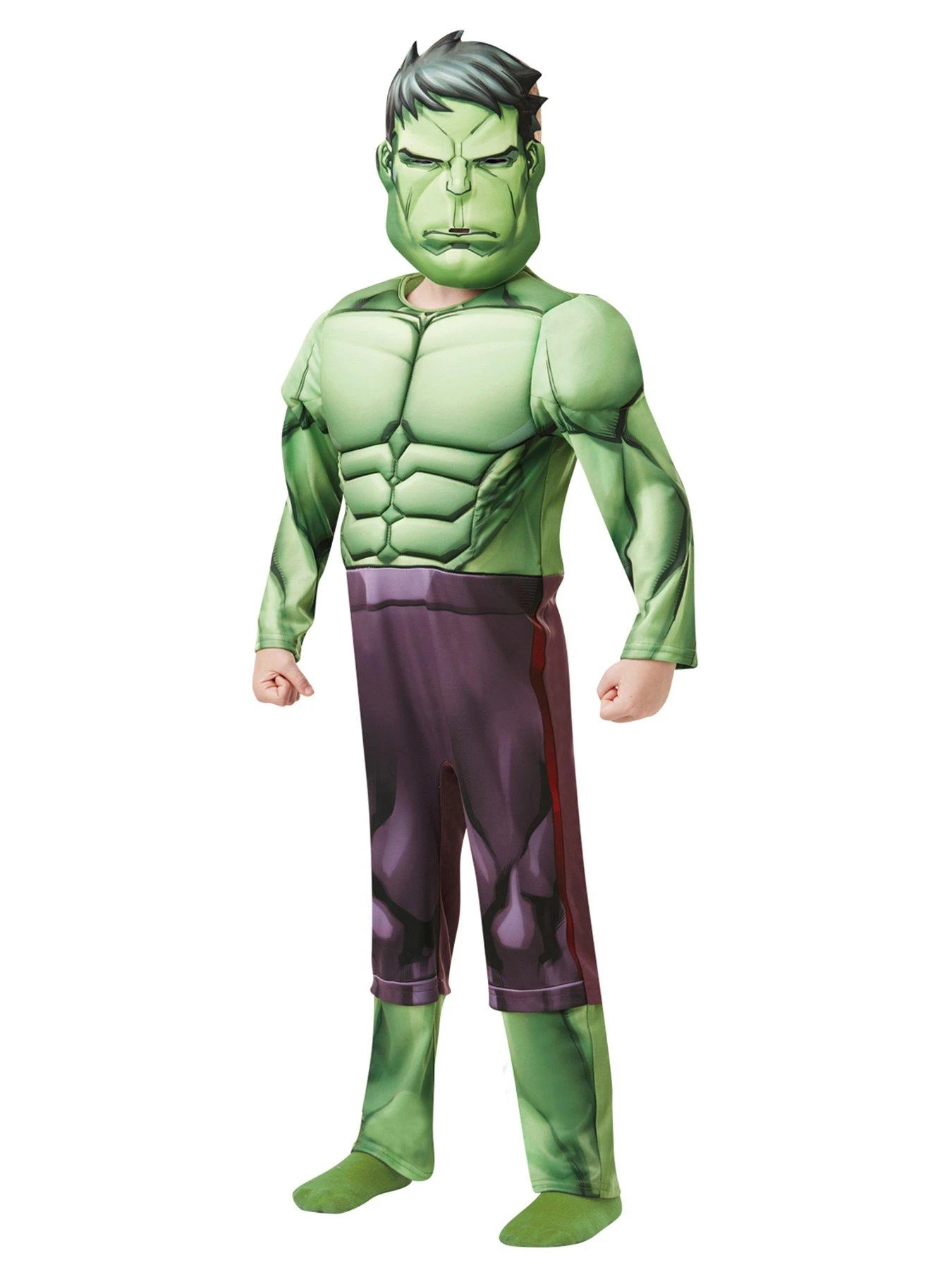 The Avengers Deluxe Muscle Hulk Costume (9-10 Years) 3 The Avengers Deluxe Muscle Hulk Costume (9-10 Years)