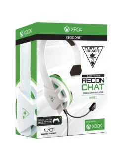 Turtle Beach Recon Chat Gaming Headset For Xbox One, Xbox Series X, PS5, PS4, Switch - White & Green  -NARA Computer Shop MJMAQ SQ5 0000000013 WHITE SLd1