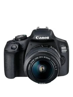 Canon® Canon EOS 2000D SLR Camera With EF-S 18-55mm IS II Lens Kit