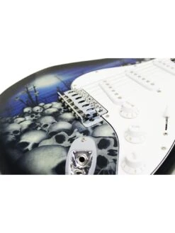 RockJam Jaxville Custom Design Electric Guitar Package - Reaper -NARA Computer Shop MNWNP SQ5 0000000020 BLUE SLd3