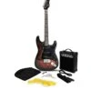 RockJam Jaxville Custom Design Electric Guitar Package - Demon -NARA Computer Shop MNWNY SQ1 0000000017 RED SLf