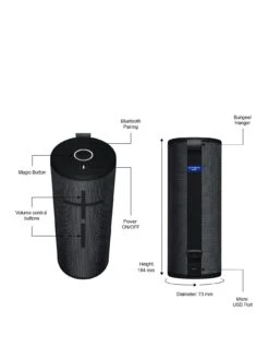 Ultimate Ears Boom 3 -NARA Computer Shop N4F36 SQ3 0000000004 BLACK SLa