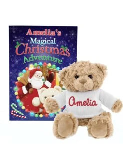Personalised Magical Christmas Book And Bear Gift Set 7 Personalised Magical Christmas Book And Bear Gift Set -NARA Computer Shop N4MMG SQ3 0000000088 NO COLOR SLd1