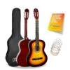 3rd Avenue 3/4 Size Kids Classical Guitar Beginner Bundle - 6 Months FREE Lessons - Sunburst -NARA Computer Shop N6CRV SQ1 0000000099 N A SLf