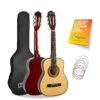 3rd Avenue 1/2 Size Kids Classical Guitar Beginner Bundle - 6 Months FREE Lessons - Natural -NARA Computer Shop NDNJG SQ1 0000000099 N A SLf