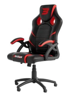 BraZen Puma PC Gaming Chair - Black And Red -NARA Computer Shop NT9EX SQ5 0000000004 BLACK SLd2