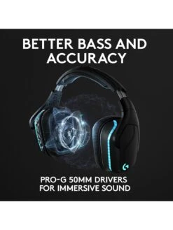 LogitechG G935 Wireless 7.1 LIGHTSYNC Gaming Headset -NARA Computer Shop NT9FG SQ4 0000000004 BLACK SLd