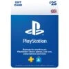 Playstation Store £25 Gift Card -NARA Computer Shop NTQPJ SQ1 0000000088 NO COLOR SLf