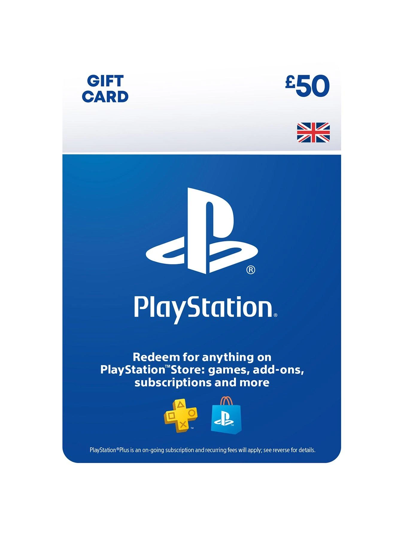 Playstation Store £50 Gift Card 3 Playstation Store £50 Gift Card