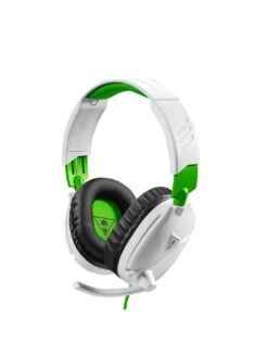 Turtle Beach Recon 70x White Gaming Headset For Xbox One, Xbox Series X, PS5, PS4, Switch, PC - White & Green -NARA Computer Shop NTWLV SQ2 0000000013 WHITE SLb