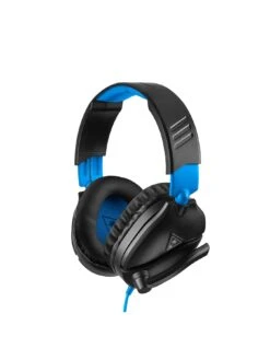 Turtle Beach Recon 70p Gaming Headset For PS5, PS4, Xbox, Switch PC - Black & Blue  -NARA Computer Shop NTWP6 SQ3 0000000004 BLACK SLa