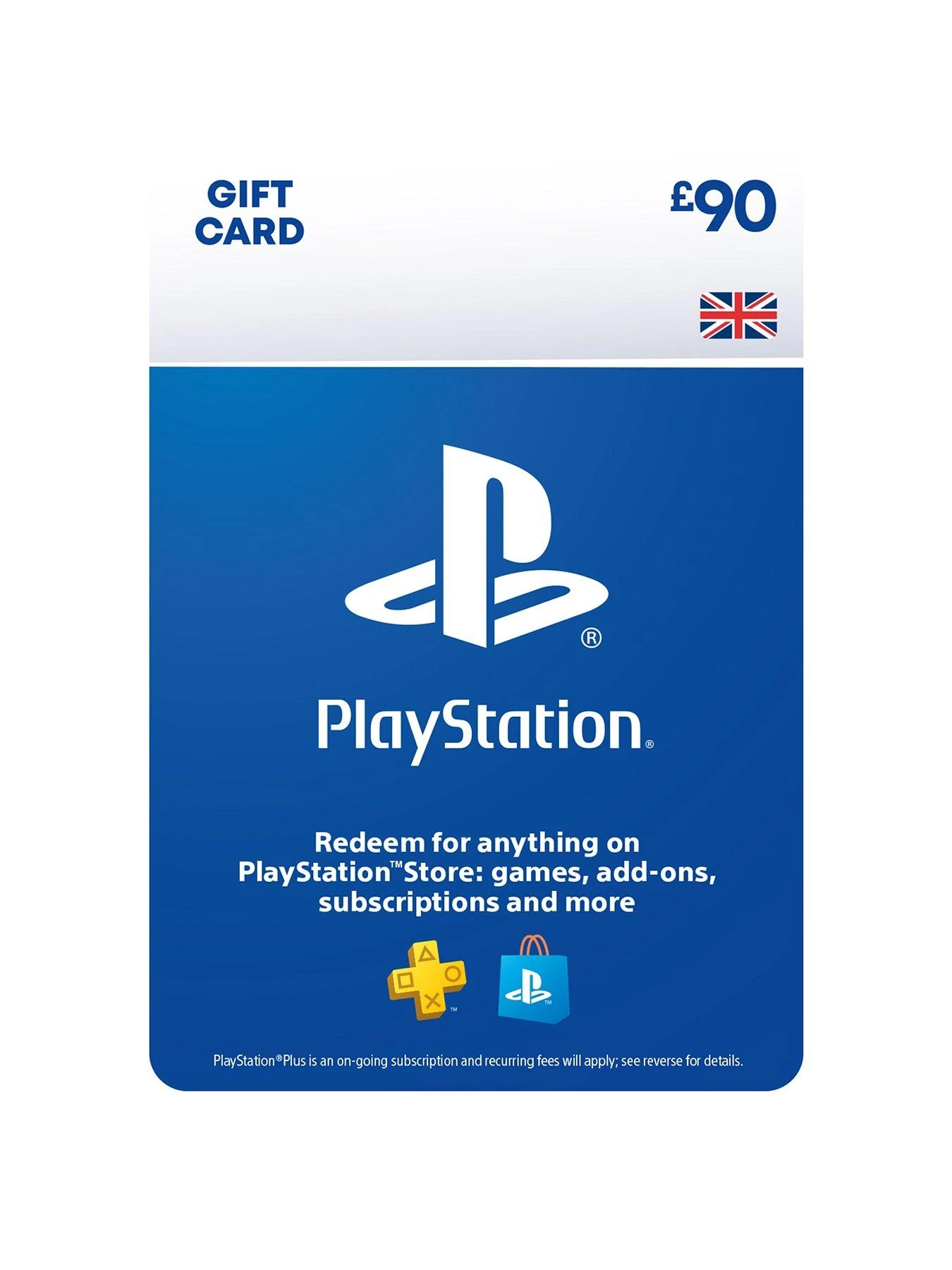 Playstation Store £90 Gift Card 3 Playstation Store £90 Gift Card