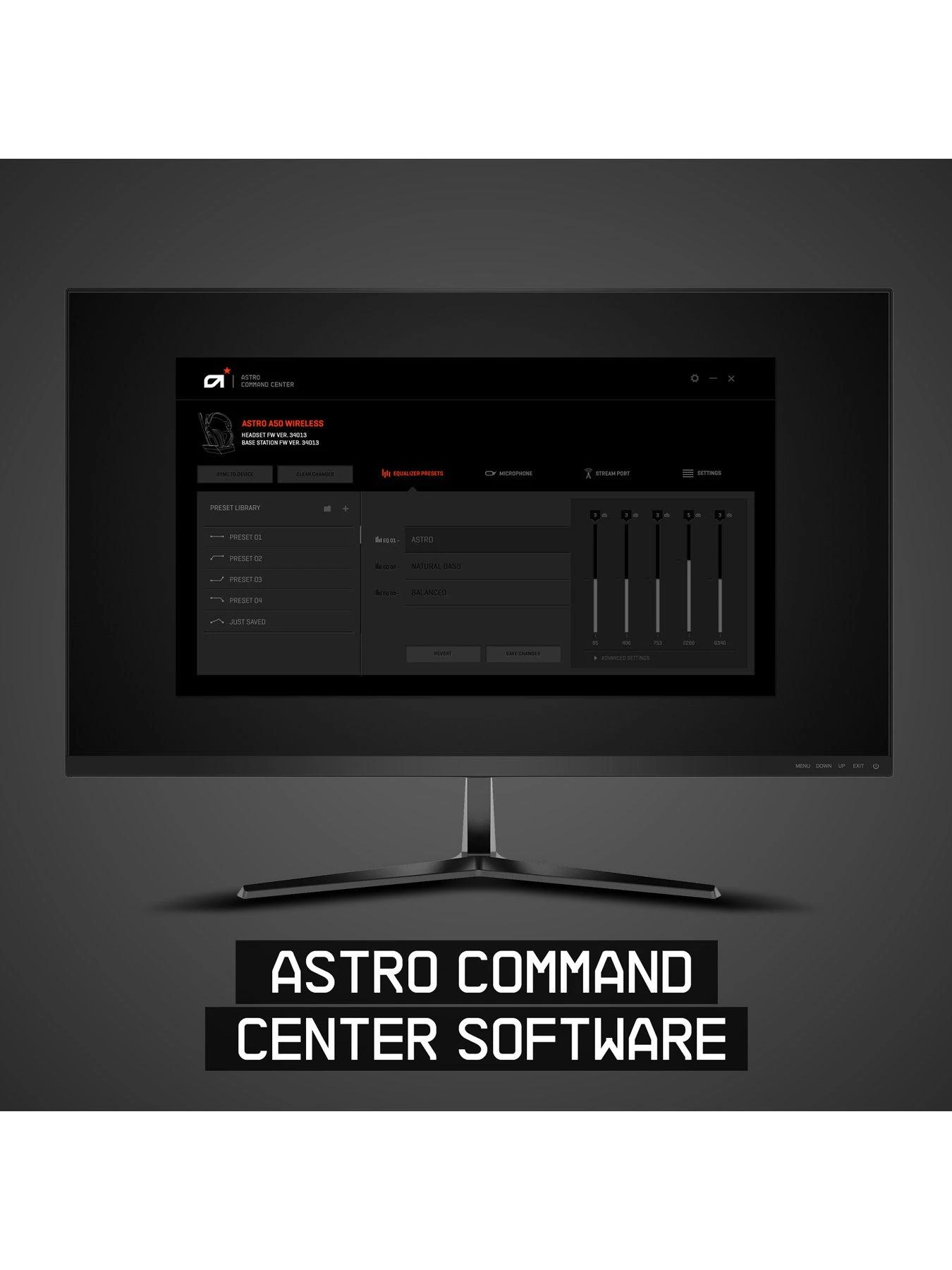 Astro A50 Wireless Gaming Headset + Base Station For PS4, PS5, PC 7 Astro A50 Wireless Gaming Headset + Base Station For PS4, PS5, PC - Image 5