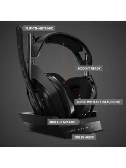 Astro A50 Wireless Gaming Headset + Base Station For PS4, PS5, PC 14 Astro A50 Wireless Gaming Headset + Base Station For PS4, PS5, PC -NARA Computer Shop PJ7XE SQ6 0000000088 NO COLOR SLd2