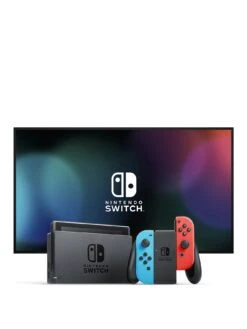 Nintendo Switch Console -NARA Computer Shop PJDPK SQ3 0000012278 NEON RED BLUE SLa