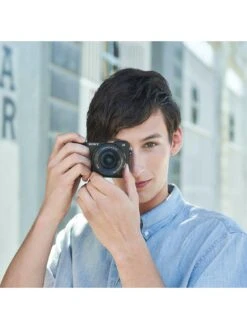 Sony Alpha ILCE6100LB.CEC Mirrorless APS-C Camera With 0.02-sec AF -NARA Computer Shop PMRL9 SQ7 0000000004 BLACK SLd3