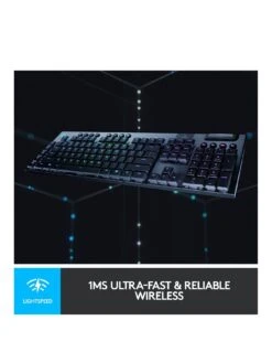 LogitechG G915 LIGHTSPEED Wireless RGB Mechanical Gaming Keyboard - GL Tactile - N/A - UK - 2.4GHZ/BT - N/A - INTNL - TACTILE SWITCH -NARA Computer Shop PNLMY SQ3 0000000099 N A SLa