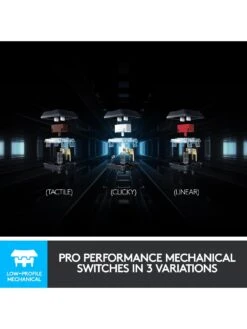 LogitechG G915 LIGHTSPEED Wireless RGB Mechanical Gaming Keyboard - GL Tactile - N/A - UK - 2.4GHZ/BT - N/A - INTNL - TACTILE SWITCH -NARA Computer Shop PNLMY SQ4 0000000099 N A SLd
