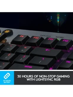 LogitechG G915 LIGHTSPEED Wireless RGB Mechanical Gaming Keyboard - GL Tactile - N/A - UK - 2.4GHZ/BT - N/A - INTNL - TACTILE SWITCH -NARA Computer Shop PNLMY SQ5 0000000099 N A SLd1