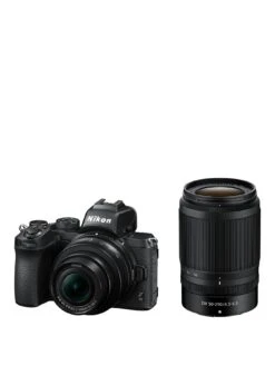 Nikon Z50 Mirrorless Digital Camera With Nikkor Z DX 50-250mm F/4.5-6.3 VR & Nikkor Z DX 16-50mm F/3.5-6.3 VR Lenses