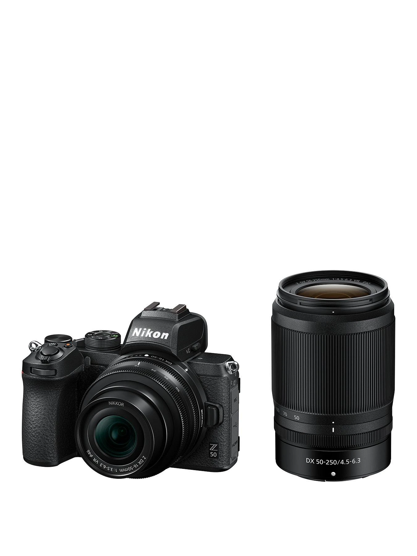 Nikon Z50 Mirrorless Digital Camera With Nikkor Z DX 50-250mm F/4.5-6.3 VR & Nikkor Z DX 16-50mm F/3.5-6.3 VR Lenses 3 Nikon Z50 Mirrorless Digital Camera With Nikkor Z DX 50-250mm F/4.5-6.3 VR & Nikkor Z DX 16-50mm F/3.5-6.3 VR Lenses