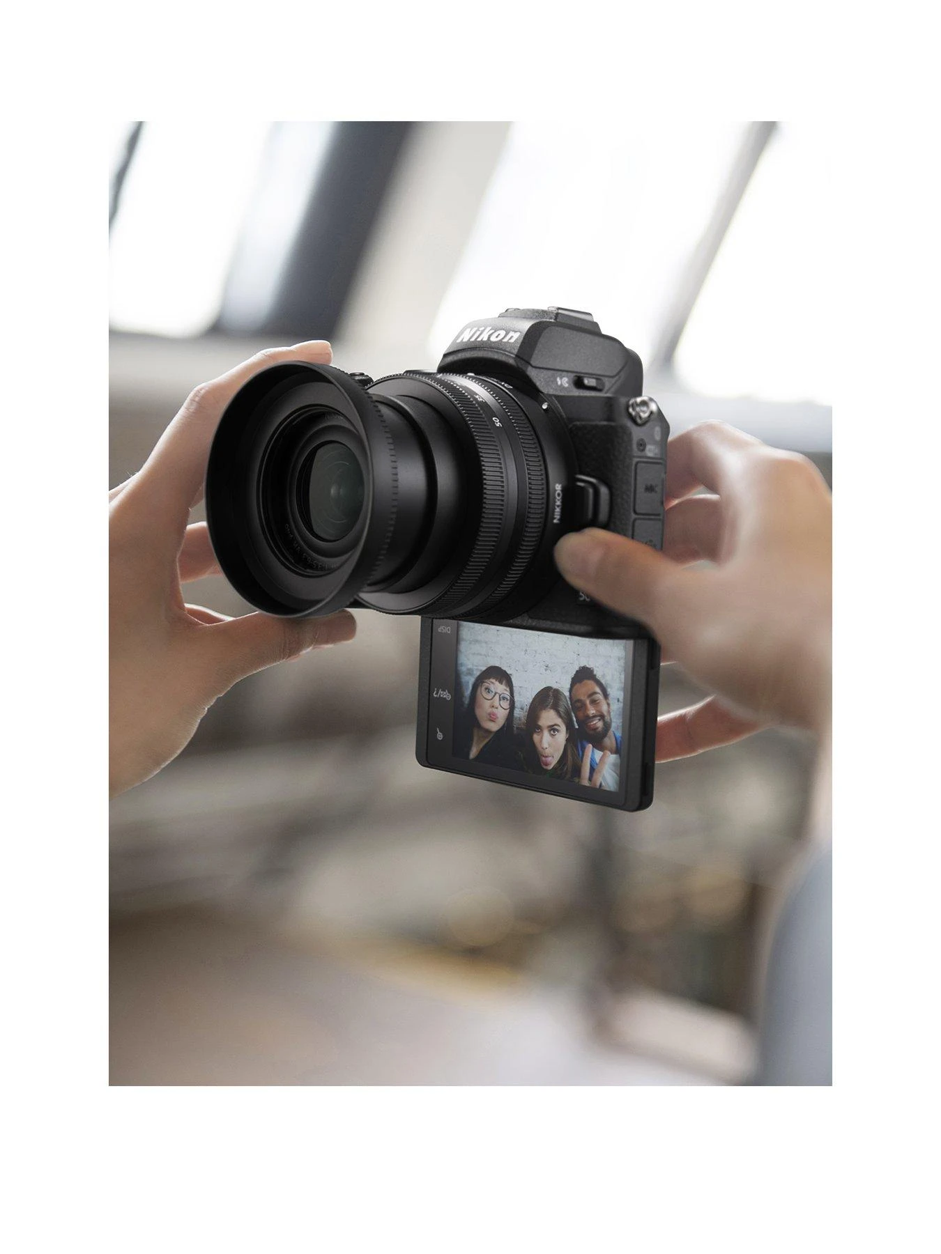 Nikon Z50 Mirrorless Digital Camera With Nikkor Z DX 50-250mm F/4.5-6.3 VR & Nikkor Z DX 16-50mm F/3.5-6.3 VR Lenses 5 Nikon Z50 Mirrorless Digital Camera With Nikkor Z DX 50-250mm F/4.5-6.3 VR & Nikkor Z DX 16-50mm F/3.5-6.3 VR Lenses - Image 3