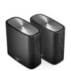 Asus ZenWiFi XT8 (2 Pack) WiFi 6 AX6600 Whole Home WiFi Tri-Band Mesh System - PS5 Compatible -NARA Computer Shop QDDKX SQ1 0000000004 BLACK SLf
