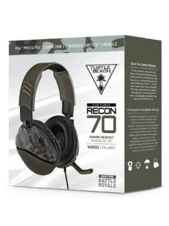 Turtle Beach Recon 70 Gaming Headset For Xbox, PS5 ,PS4, Switch, PC - Camo Green  -NARA Computer Shop QDUGJ SQ5 0000000088 NO COLOR SLd1