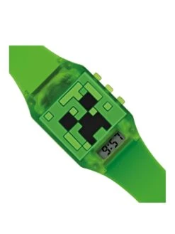 Minecraft Digital Dial Green Silicone Strap Kids Watch -NARA Computer Shop QFWFC SQ2 0000000088 NO COLOR SLa