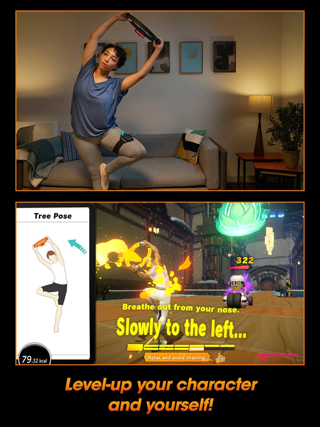 Nintendo Switch Neon Console With RingFit Adventure 6 Nintendo Switch Neon Console With RingFit Adventure - Image 4