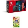 Nintendo Switch Neon Console With NEW SUPER MARIO BROS U DELUXE -NARA Computer Shop QGMY7 SQ1 0000012278 NEON RED BLUE SLf