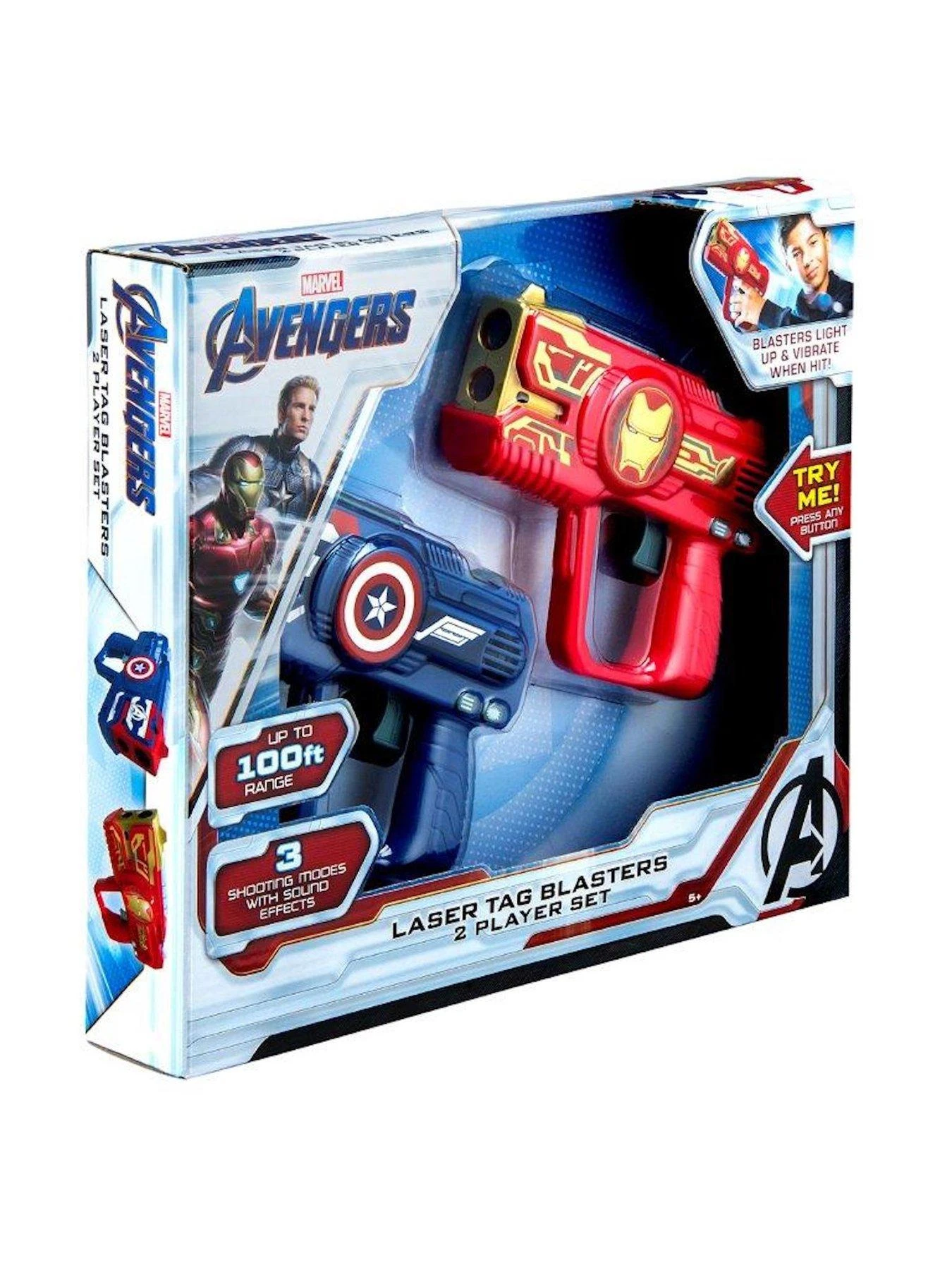 EKids Avengers Laser Tag Blasters 5 EKids Avengers Laser Tag Blasters - Image 3