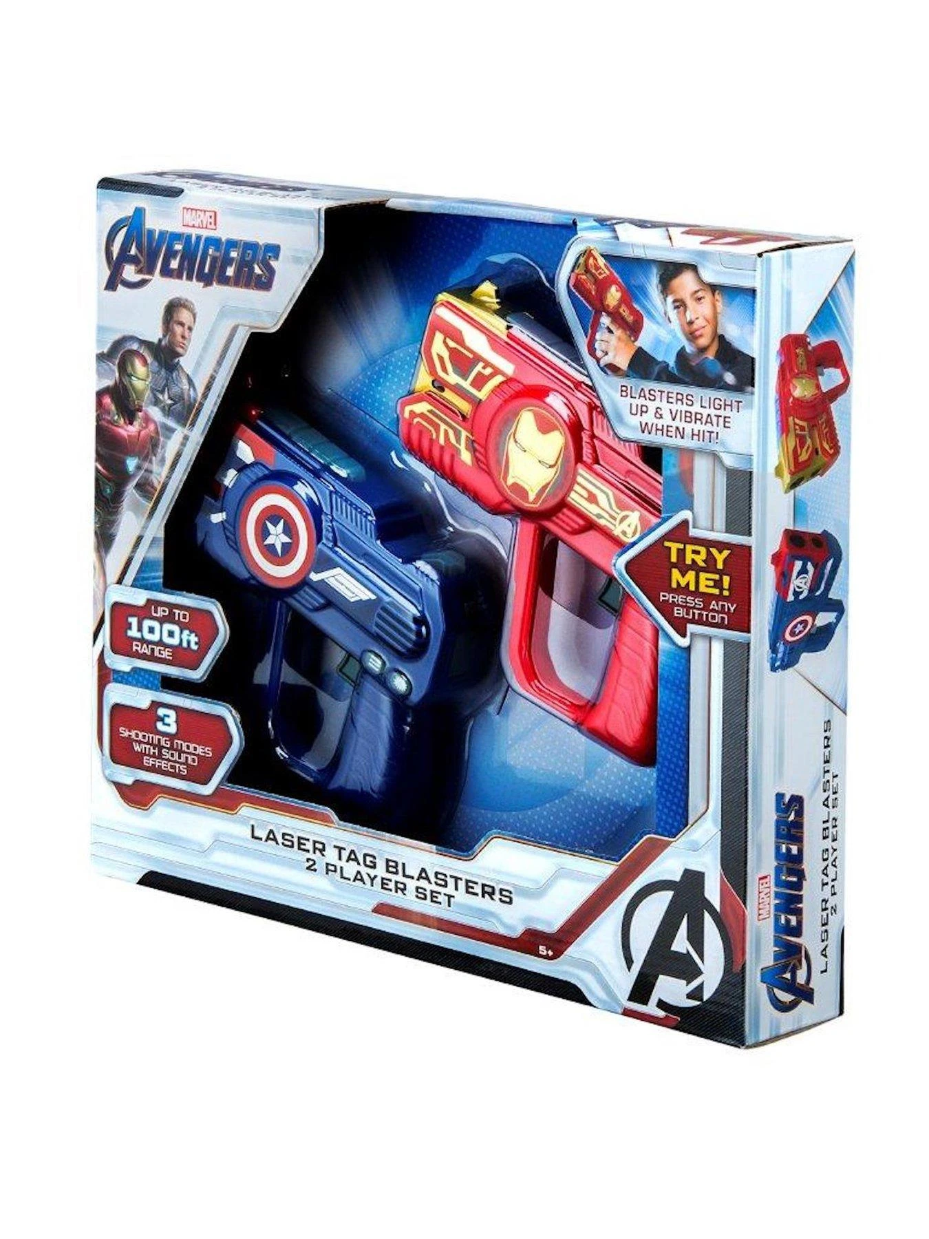 EKids Avengers Laser Tag Blasters 6 EKids Avengers Laser Tag Blasters - Image 4