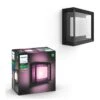 Philips Hue Econic Hue White And Colour Ambience EU Square Wall Lantern -NARA Computer Shop QPRAW SQ1 0000000099 N A SLf