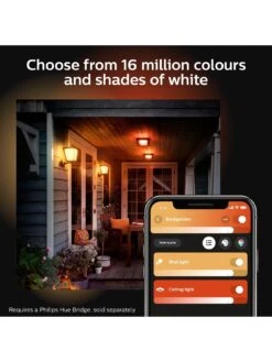 Philips Hue Econic Hue White And Colour Ambience EU Square Wall Lantern -NARA Computer Shop QPRAW SQ4 0000000099 N A SLd2