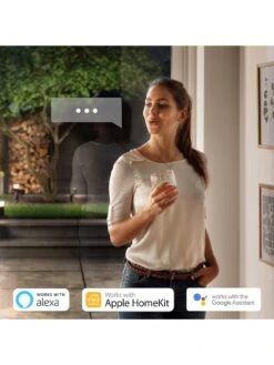 Philips Hue Resonate White And Colour Ambiance Outdoor Smart Wall Lantern Black -NARA Computer Shop QPRAY SQ5 0000000099 N A SLd3