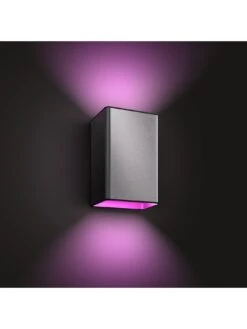 Philips Hue Resonate Hue White And Colour Ambience Wall Lantern Inox 2x8 -NARA Computer Shop QPRC3 SQ2 0000000099 N A SLd