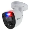 Swann Smart Security 4K Enforcer LED Flashing Light Bullet Style Add On Analogue CCTV Camera (Twin Pack) - SWPRO-4KRLPK2-EU -NARA Computer Shop QQ3P9 SQ1 0000000088 NO COLOR SLf