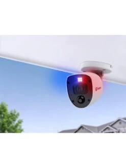 Swann Smart Security 4K Enforcer LED Flashing Light Bullet Style Add On Analogue CCTV Camera (Twin Pack) - SWPRO-4KRLPK2-EU -NARA Computer Shop QQ3P9 SQ4 0000000088 NO COLOR SLd