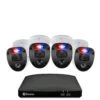 Swann Smart Security CCTV System: 8 Chl 1080p 1TB HDD DVR, 4 X PRO Enforcer Camera. Works With Alexa, Google Assistant & Swann Security - SWDVK-846804SL-EU -NARA Computer Shop QQ3PG SQ1 0000000088 NO COLOR SLf