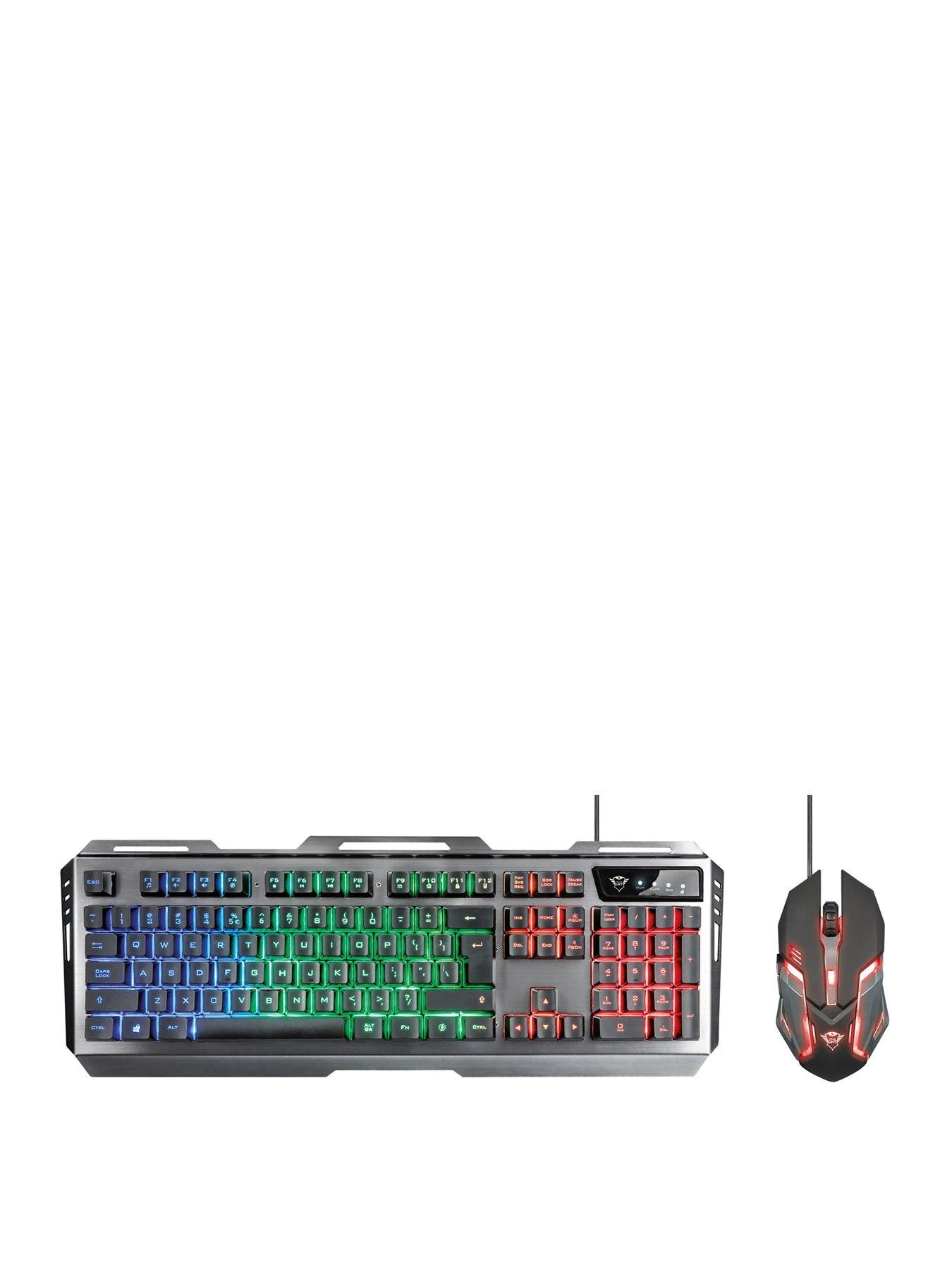 Trust GXT845 Tural Gaming Keyboard And Mouse Set - With LED Illumination & Game Mode 4 Trust GXT845 Tural Gaming Keyboard And Mouse Set - With LED Illumination & Game Mode - Image 2