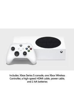 Xbox Series S Console With additional Wireless Controller (7 Colours To Choose From) 13 Xbox Series S Console With additional Wireless Controller (7 Colours To Choose From) -NARA Computer Shop QQLJX SQ4 0000000013 WHITE SLd