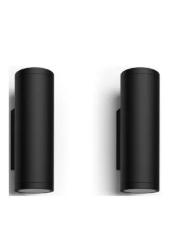 Philips Hue Hue Appear White & Colour Ambiance LED Smart Outdoor Wall Light Double Pack
