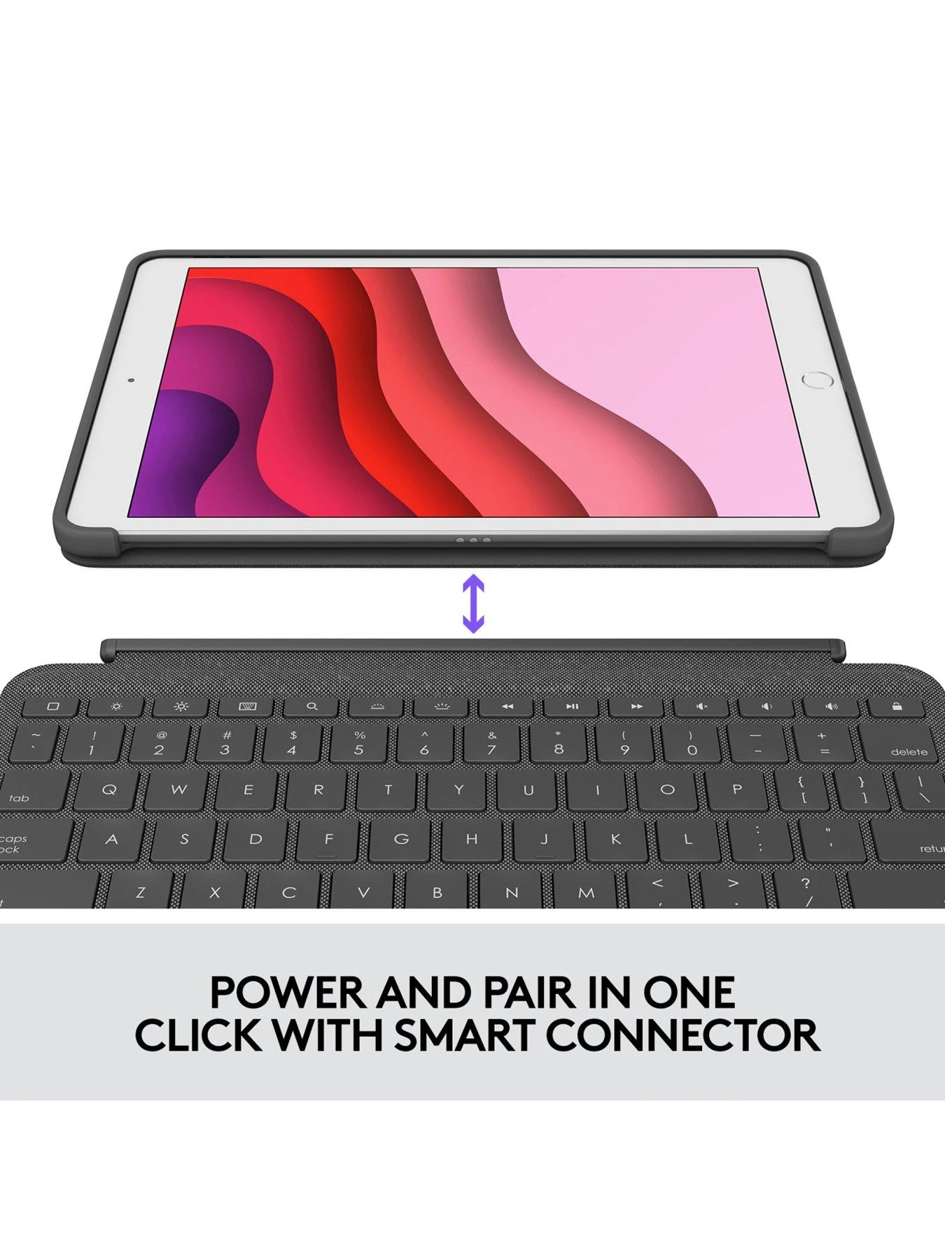 Logitech Combo Touch Backlit Keyboard For IPad (7th Gen) 8 Logitech Combo Touch Backlit Keyboard For IPad (7th Gen) - Image 6
