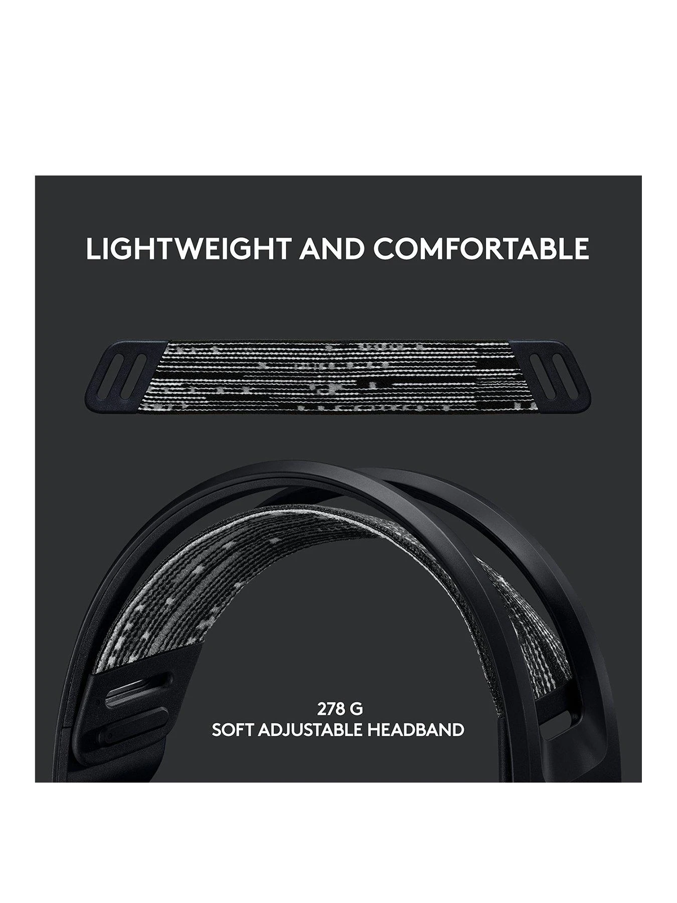 LogitechG G733 Lightspeed Wireless Gaming Headset - Black 4 LogitechG G733 Lightspeed Wireless Gaming Headset - Black - Image 2